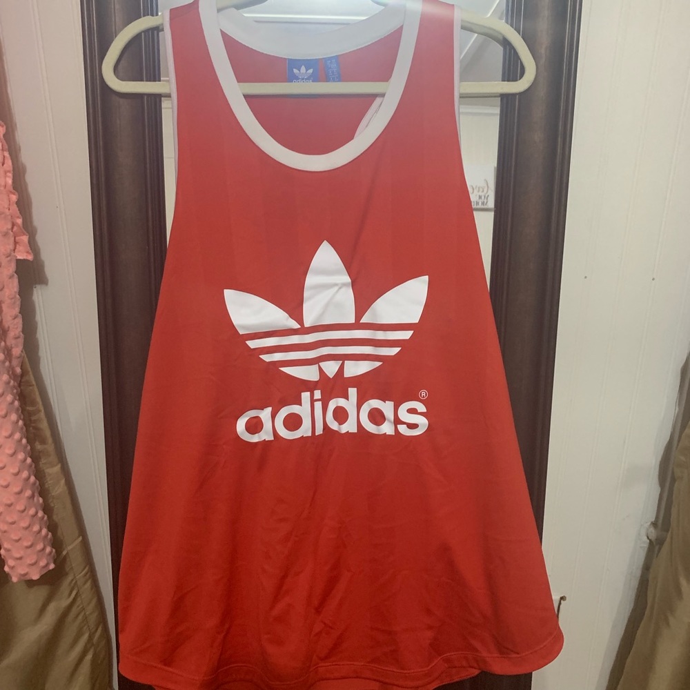 Adidas Trefoil oversized tank